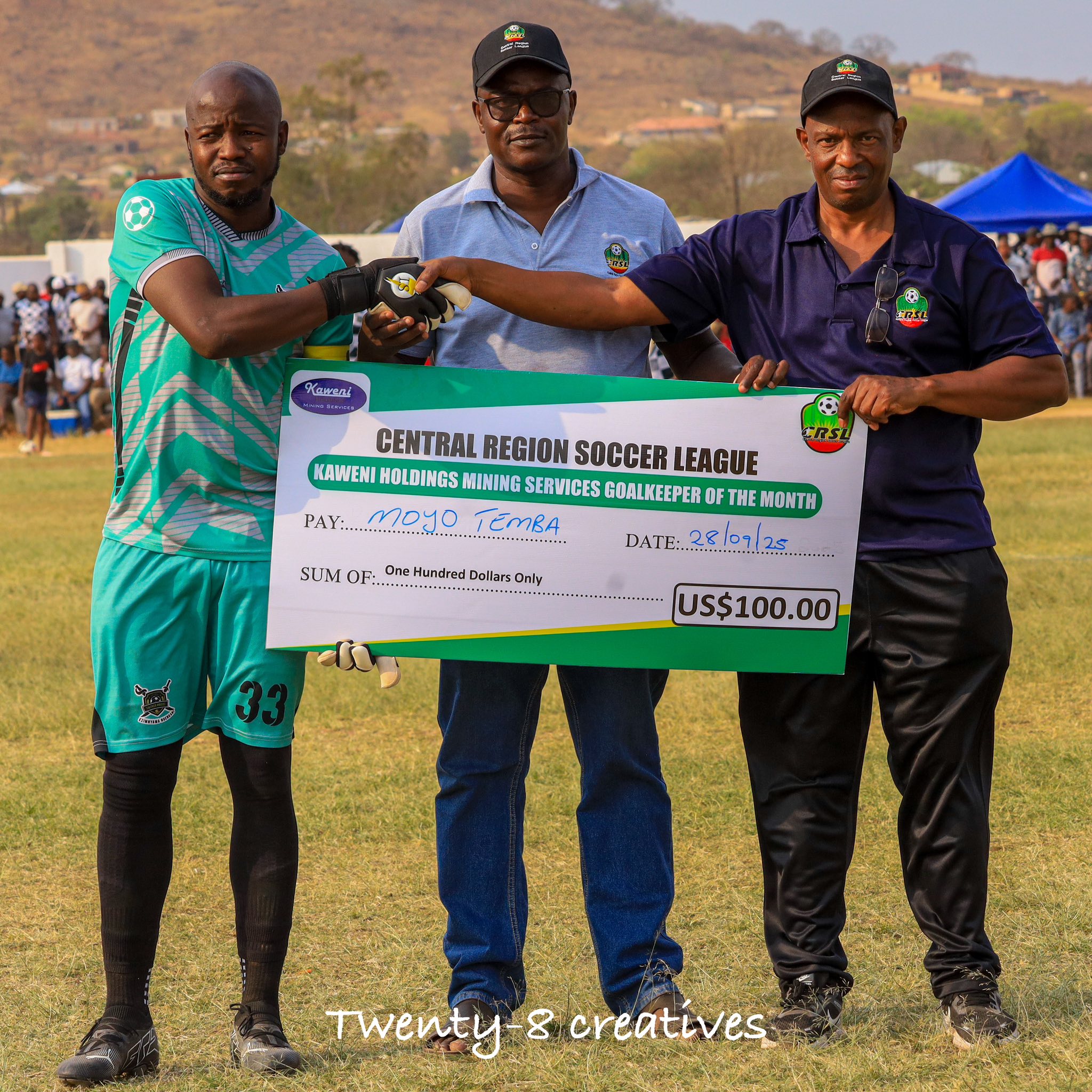 THEMBA MOYO CROWNED GOALKEEPER OF THE MONTH